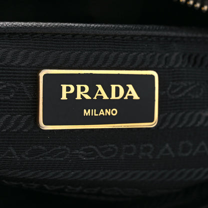 Prada Tessuto Nylon Saffiano Shopping Tote Black 5 of 10