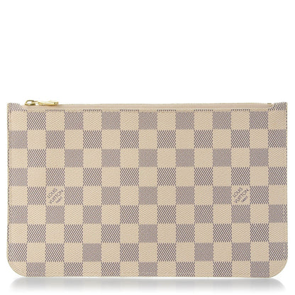 Louis Vuitton Damier Azur Neverfull MM GM Pochette 1 of 8