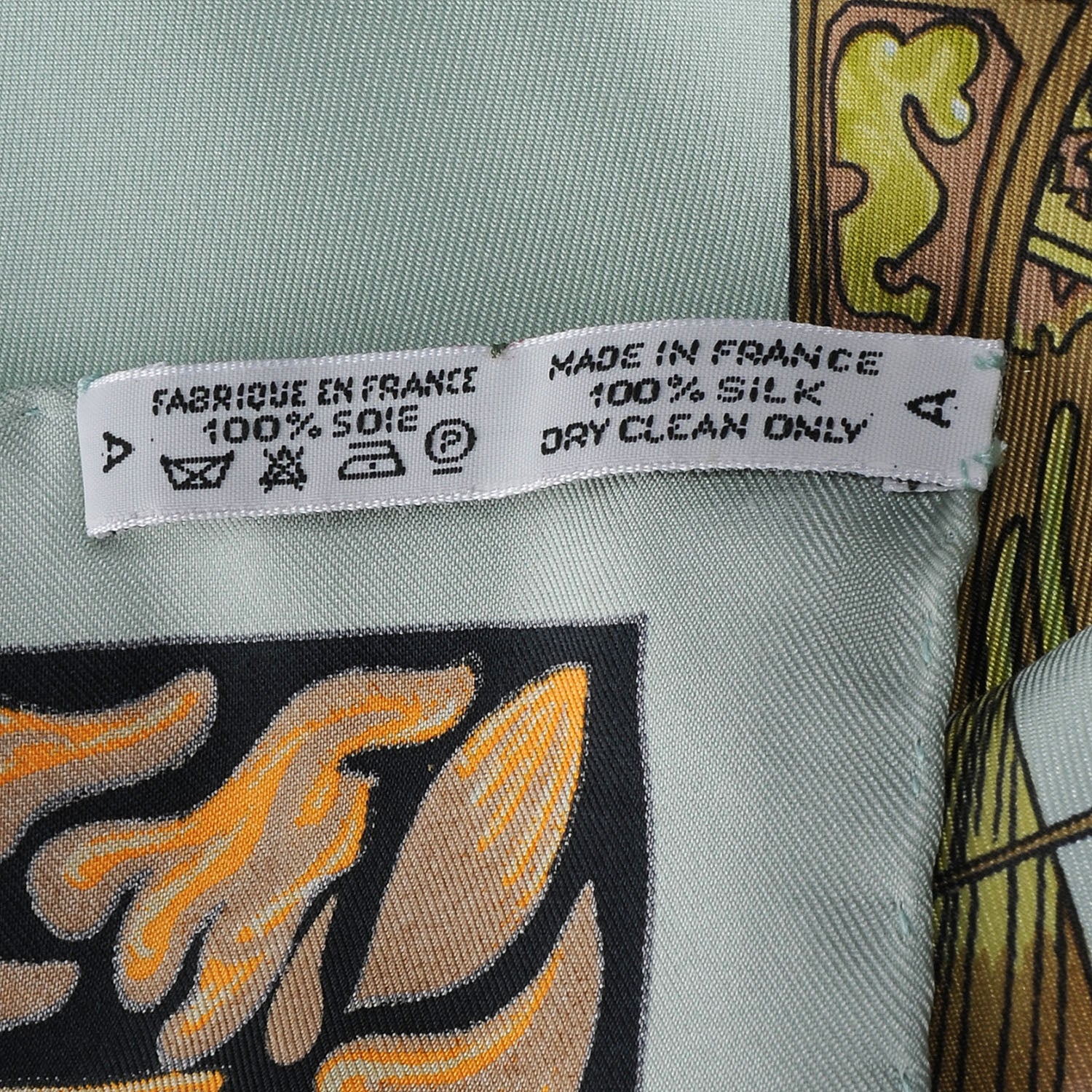 Hermes Silk Jonques et Sampans Scarf 90 7 of 7