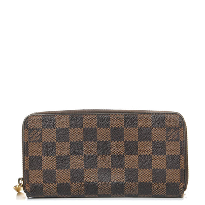 Louis Vuitton Damier Ebene Zippy Wallet 1 of 8
