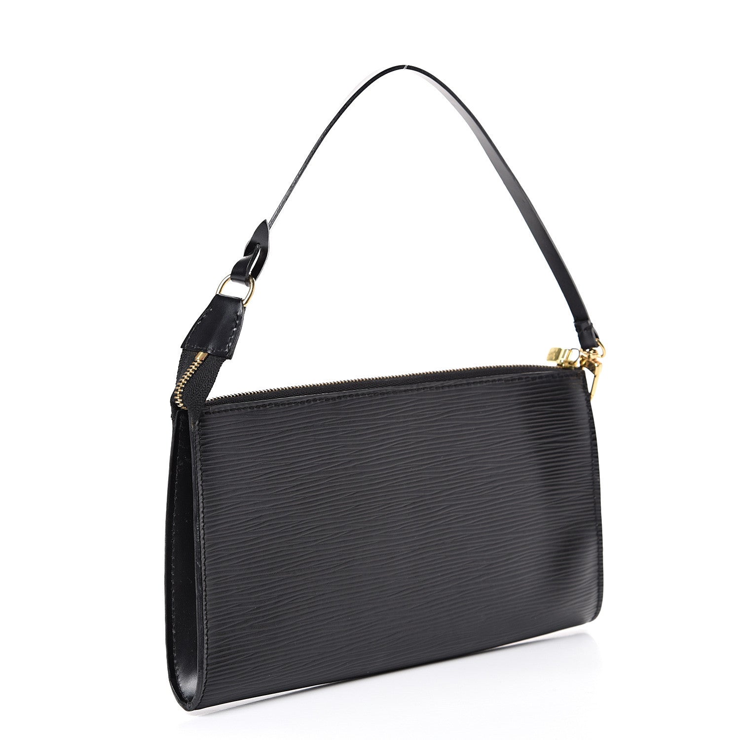 Louis Vuitton Epi Pochette Accessories 24 Black 2 of 11