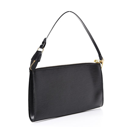 Louis Vuitton Epi Pochette Accessories 24 Black 2 of 11