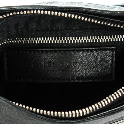 Balenciaga Chevre Silver Metallic Edge Hardware Hip Black 6 of 7