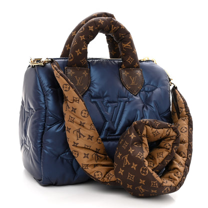 Louis Vuitton Econyl Mini Monogram Pillow Speedy Bandouliere 25 Navy 3 of 9