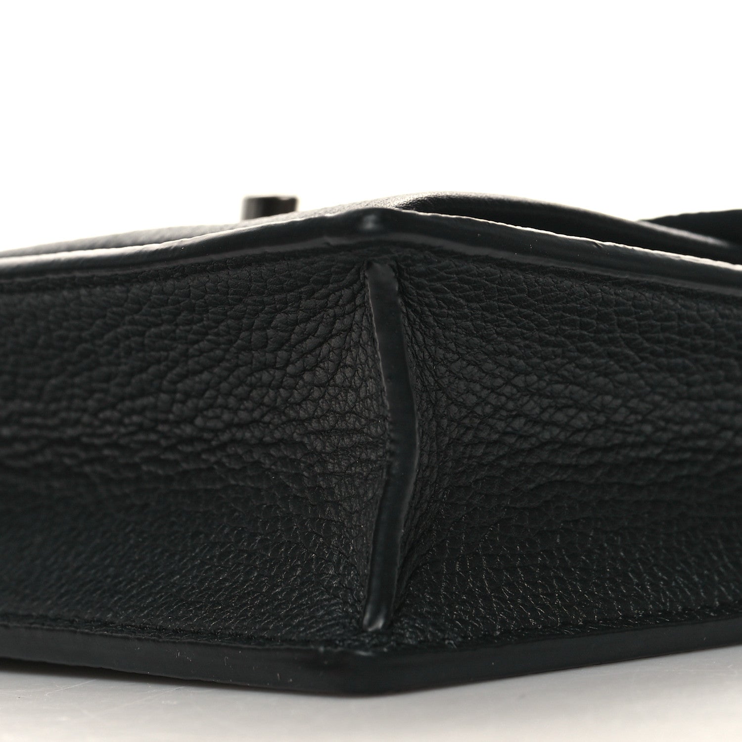 Louis Vuitton Soft Calfskin My Lockme Chain Pochette Black 10 of 11