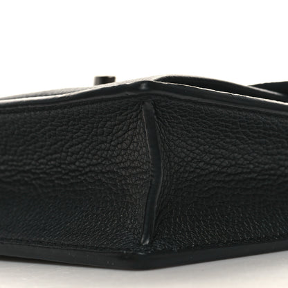 Louis Vuitton Soft Calfskin My Lockme Chain Pochette Black 10 of 11