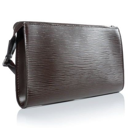 Louis Vuitton Epi Pochette Accessories 24 Moka 3 of 7