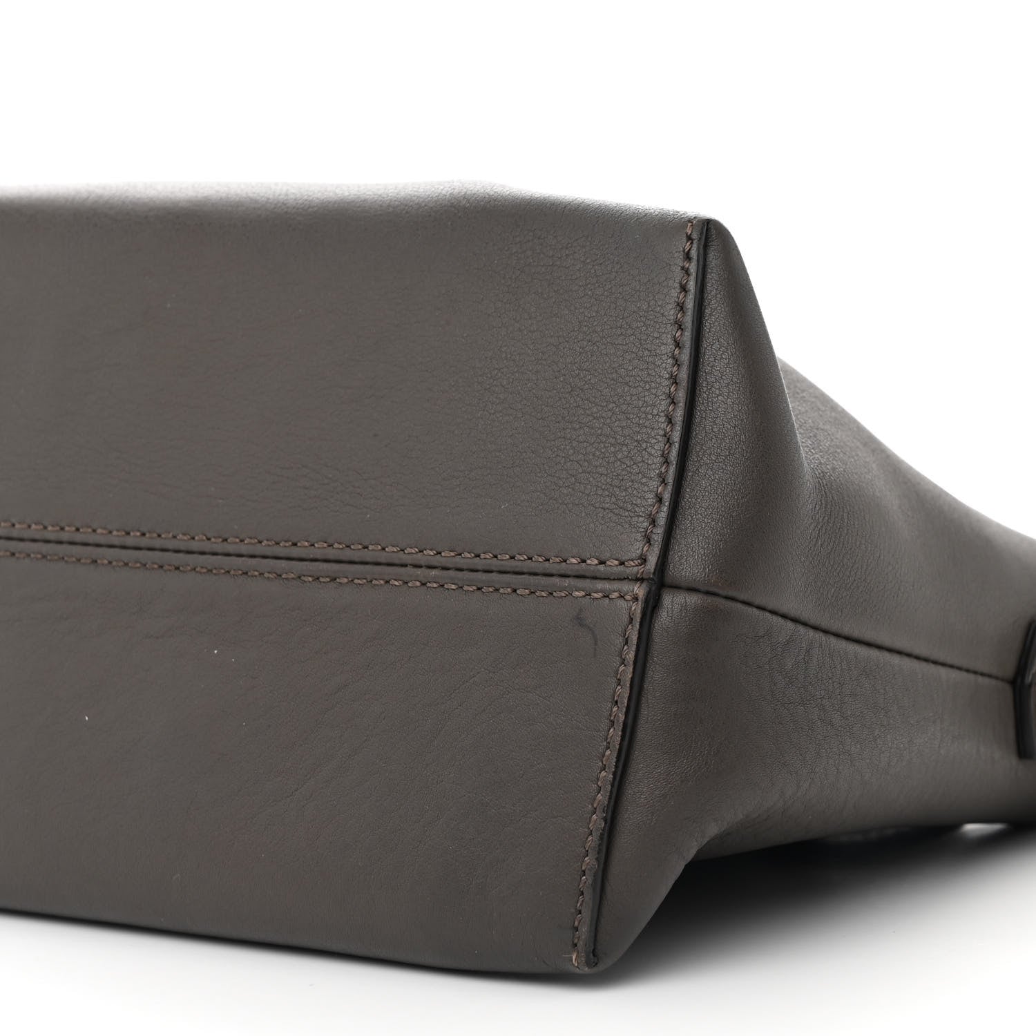 Fendi Vitello Dolce 4 Color Medium By The Way Boston Bag Carbone Grigio Polvere Multicolor 11 of 14