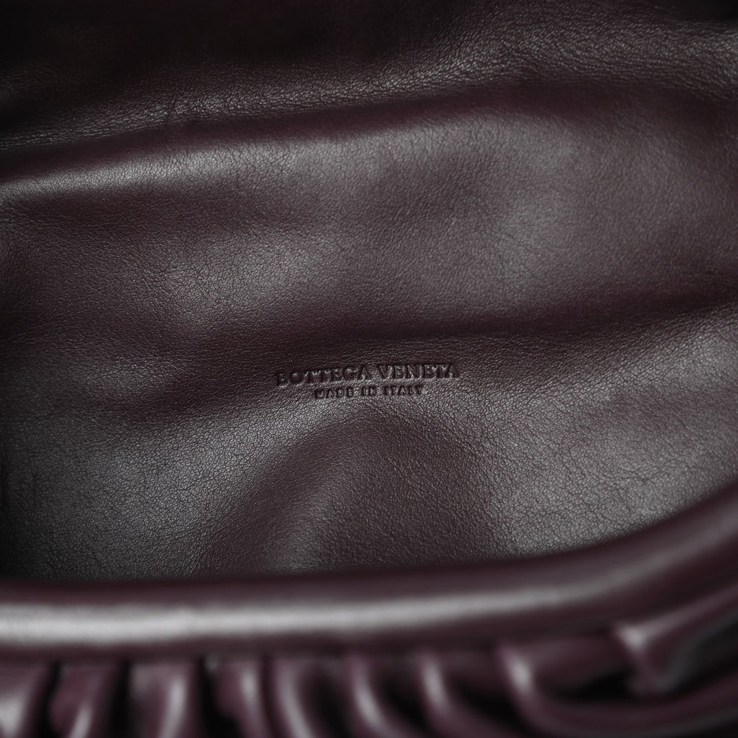 Nappa The Belt Chain Pouch Grape