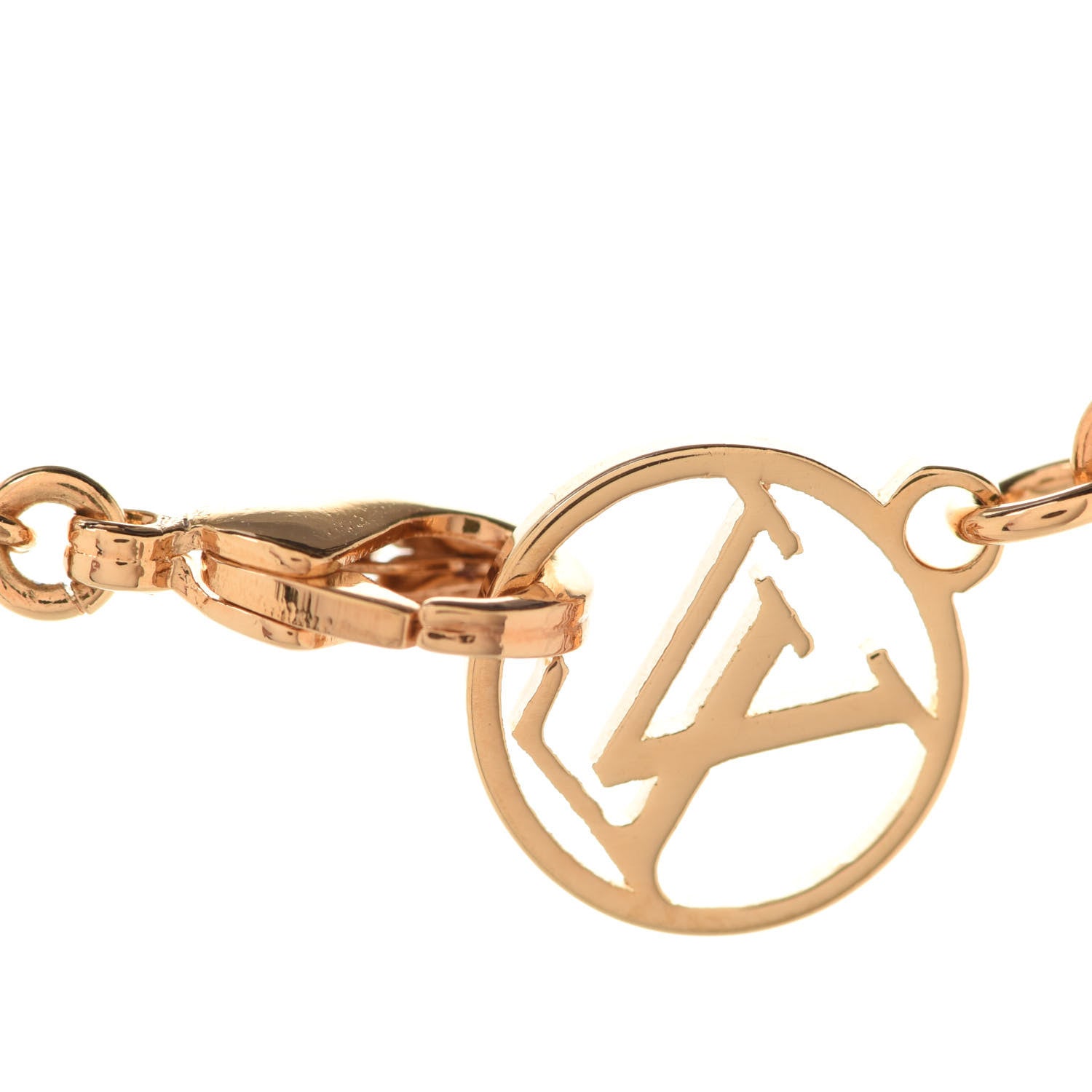 Louis Vuitton Vuittonite Rat Necklace Gold 8 of 9