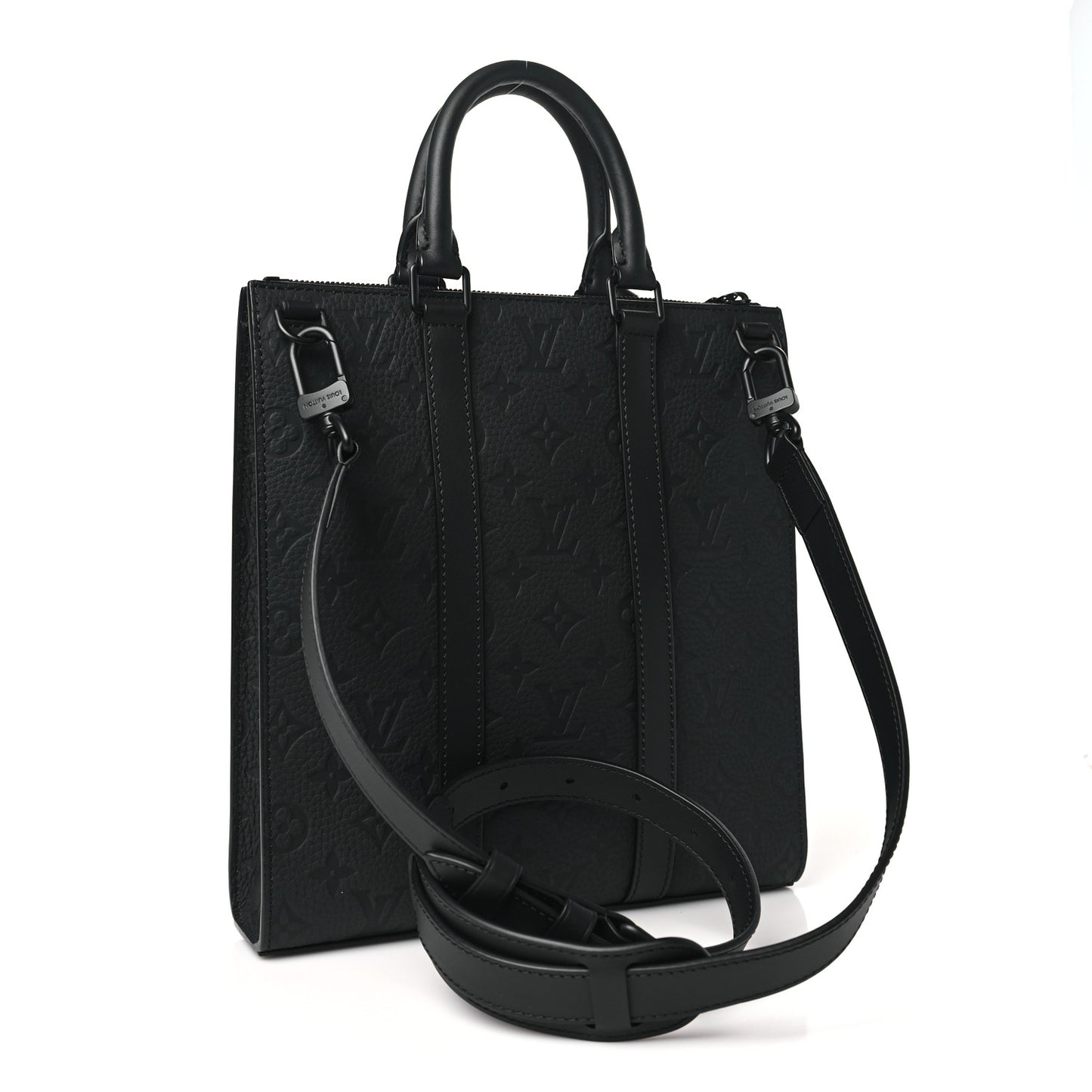 Taurillon Monogram Sac Plat Cross Black