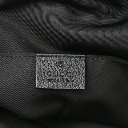 Gucci Econyl Nylon Monogram Off The Grid Sling Backpack Black 5 of 9