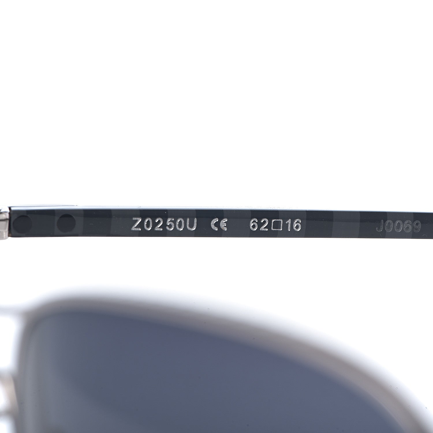 Louis Vuitton Monogram Conspiration Pilote Sunglasses Z0250U Black 6 of 8
