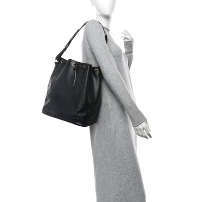 Louis Vuitton Epi Noe Black 2 of 11