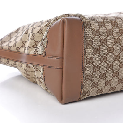 Gucci Monogram Medium Craft Tote Brown 14 of 15