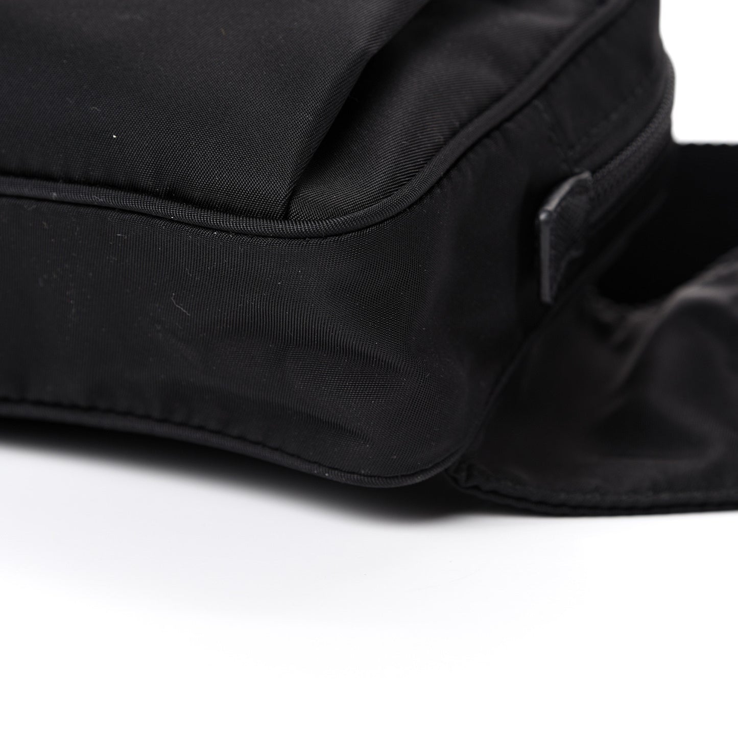 Tessuto Nylon Belt Bag Black