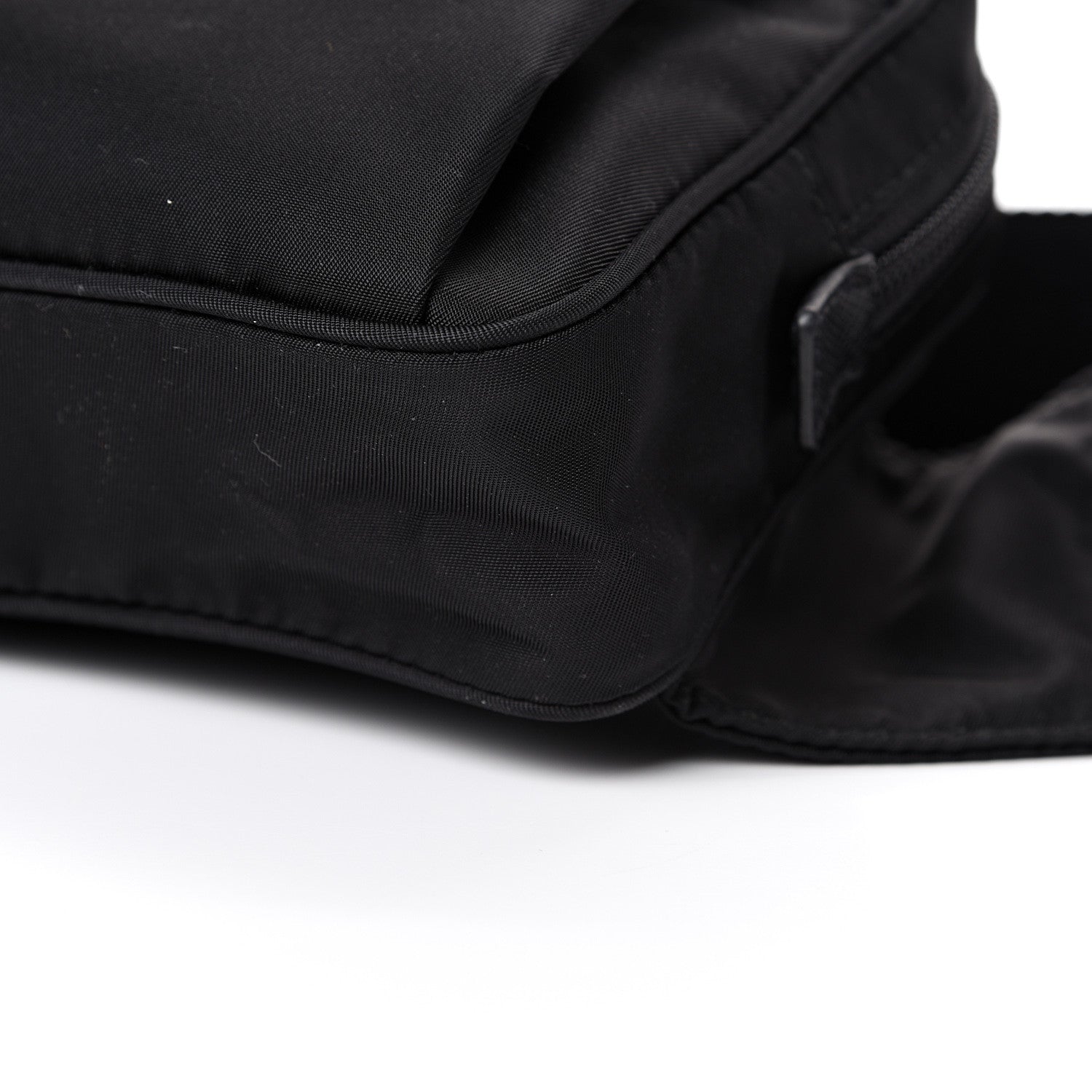 Prada Tessuto Nylon Belt Bag Black 9 of 9