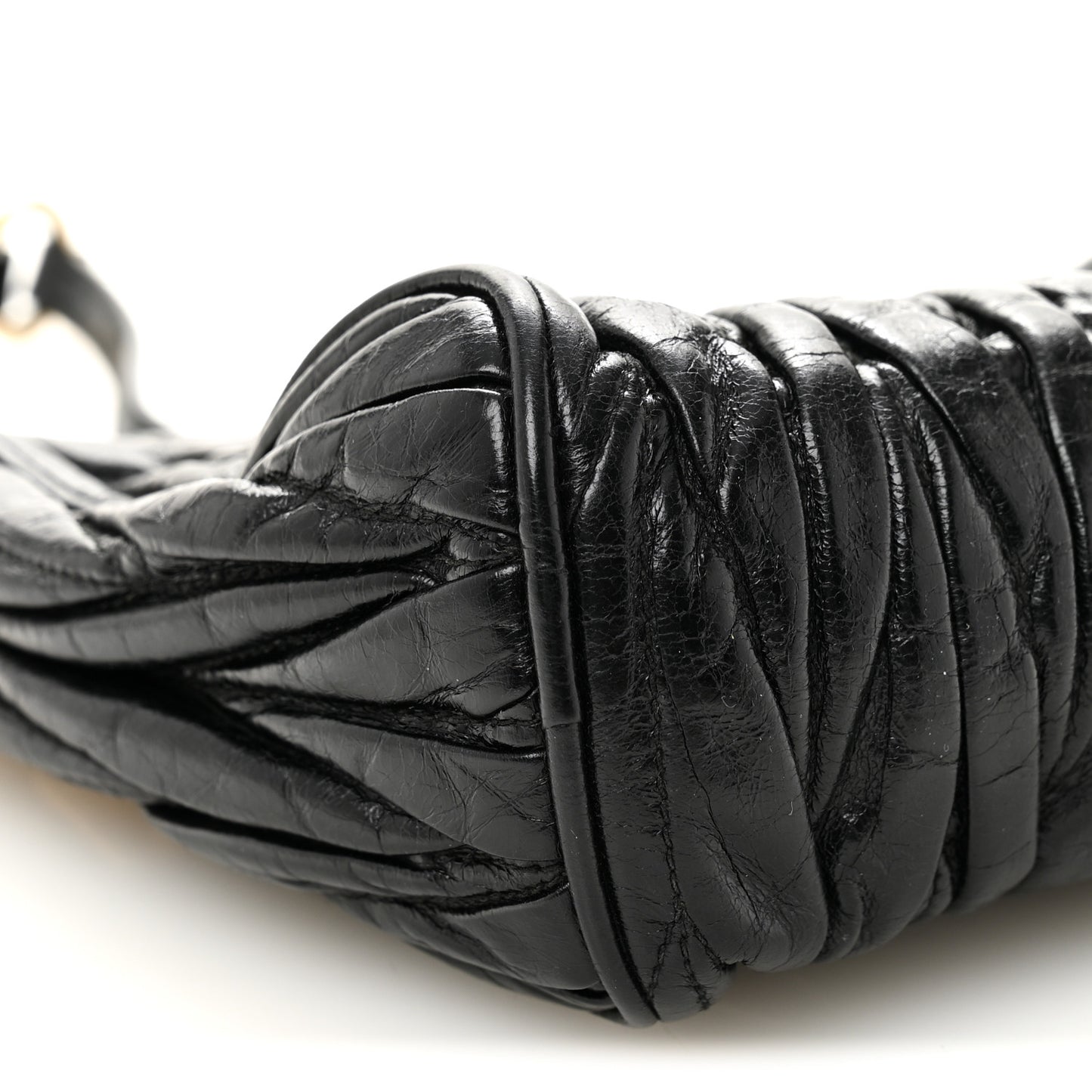 Nappa Matelasse Lux Shoulder Bag Black
