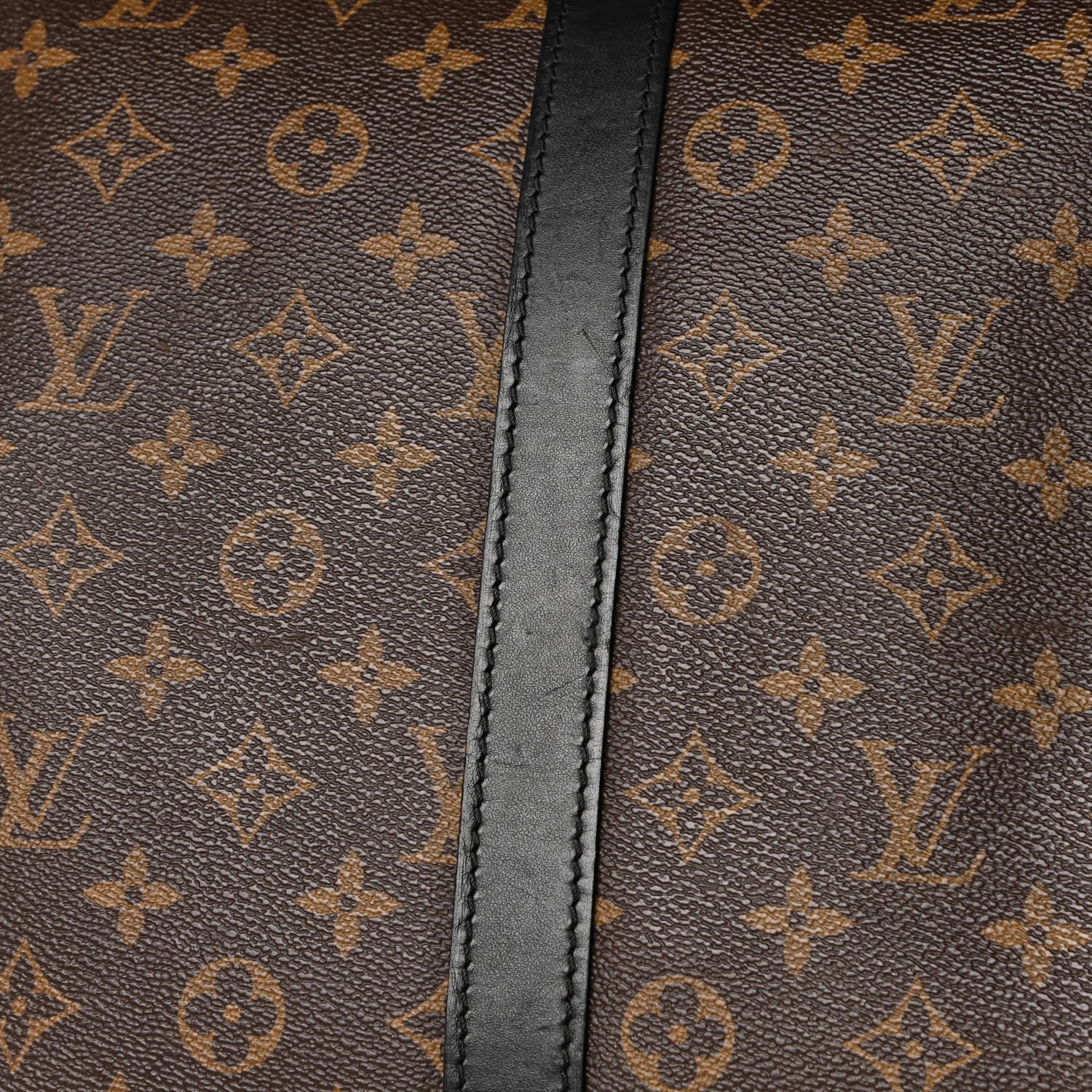 Louis Vuitton Monogram Macassar Keepall Bandouliere 55 17 of 23