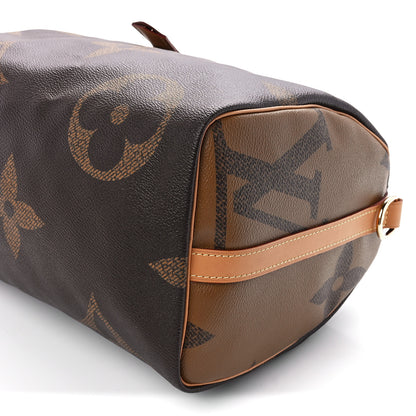Louis Vuitton Reverse Monogram Giant Speedy Bandouliere 30 12 of 12