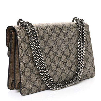Gucci GG Supreme Monogram Small Dionysus Shoulder Bag Taupe 3 of 11