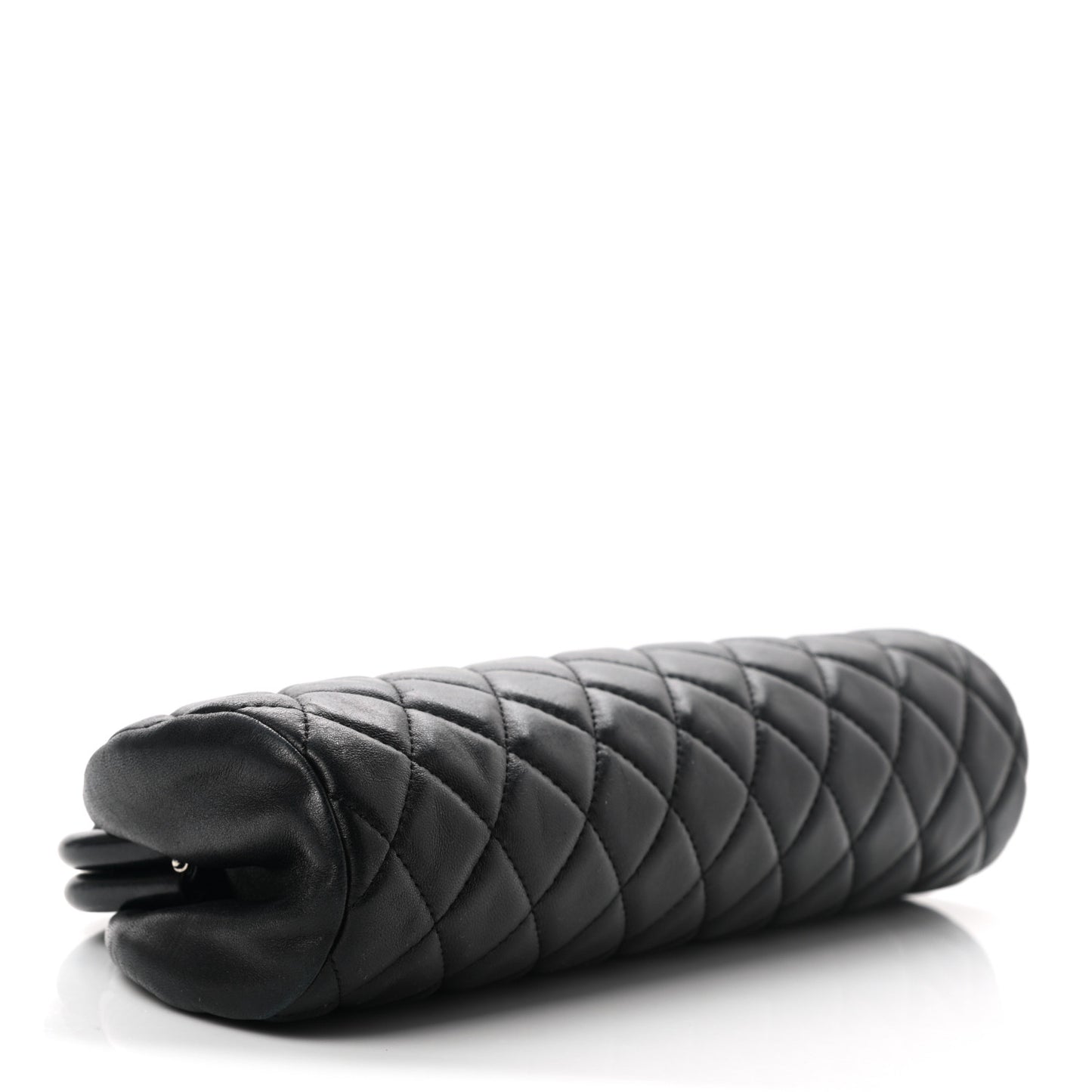 Lambskin Quilted Timeless Clutch Black