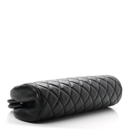 Chanel Lambskin Quilted Timeless Clutch Black 4 of 9