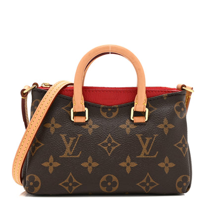 Louis Vuitton Monogram Nano Pallas Cherry 1 of 10