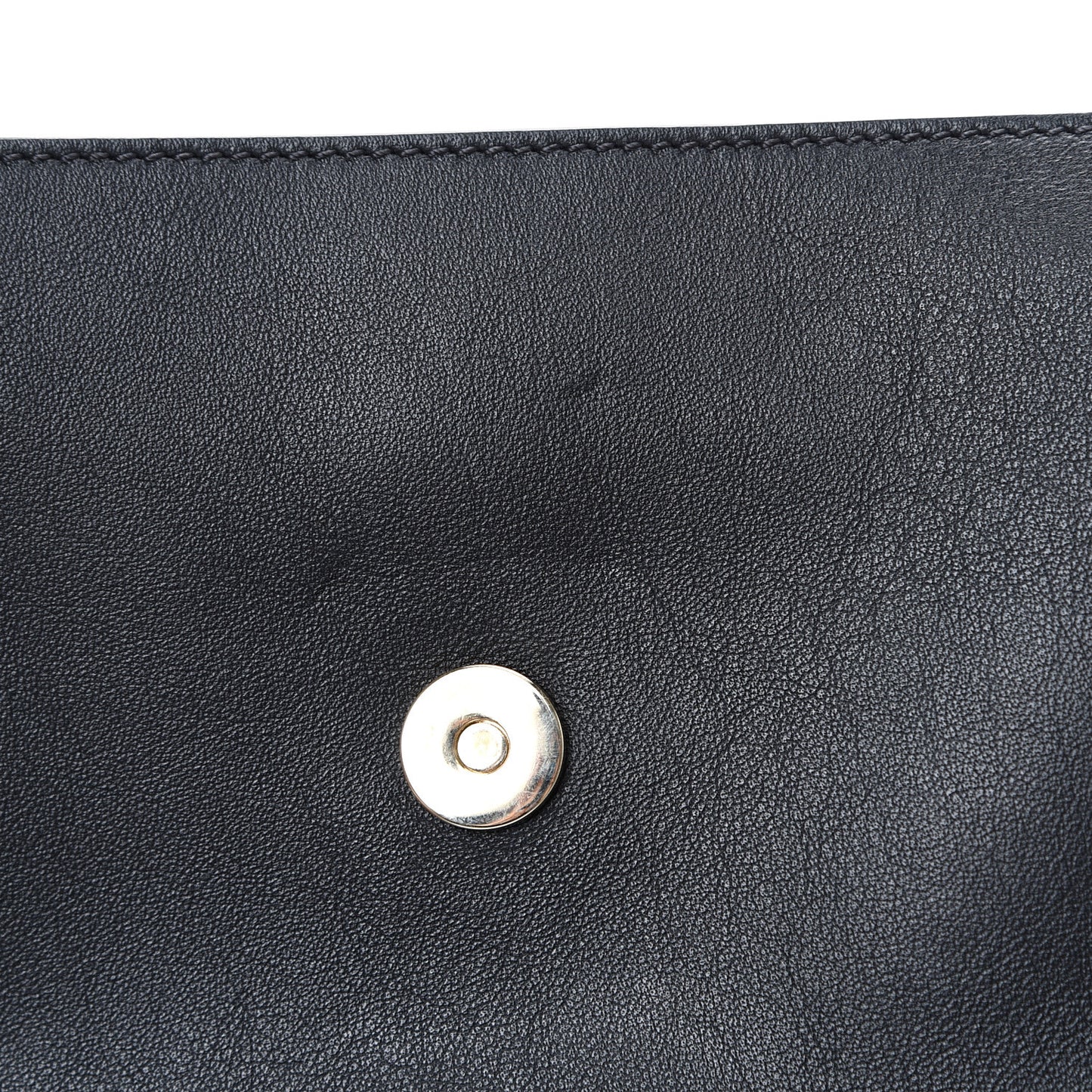 Suede Calfskin Medium Faye Shoulder Bag Black