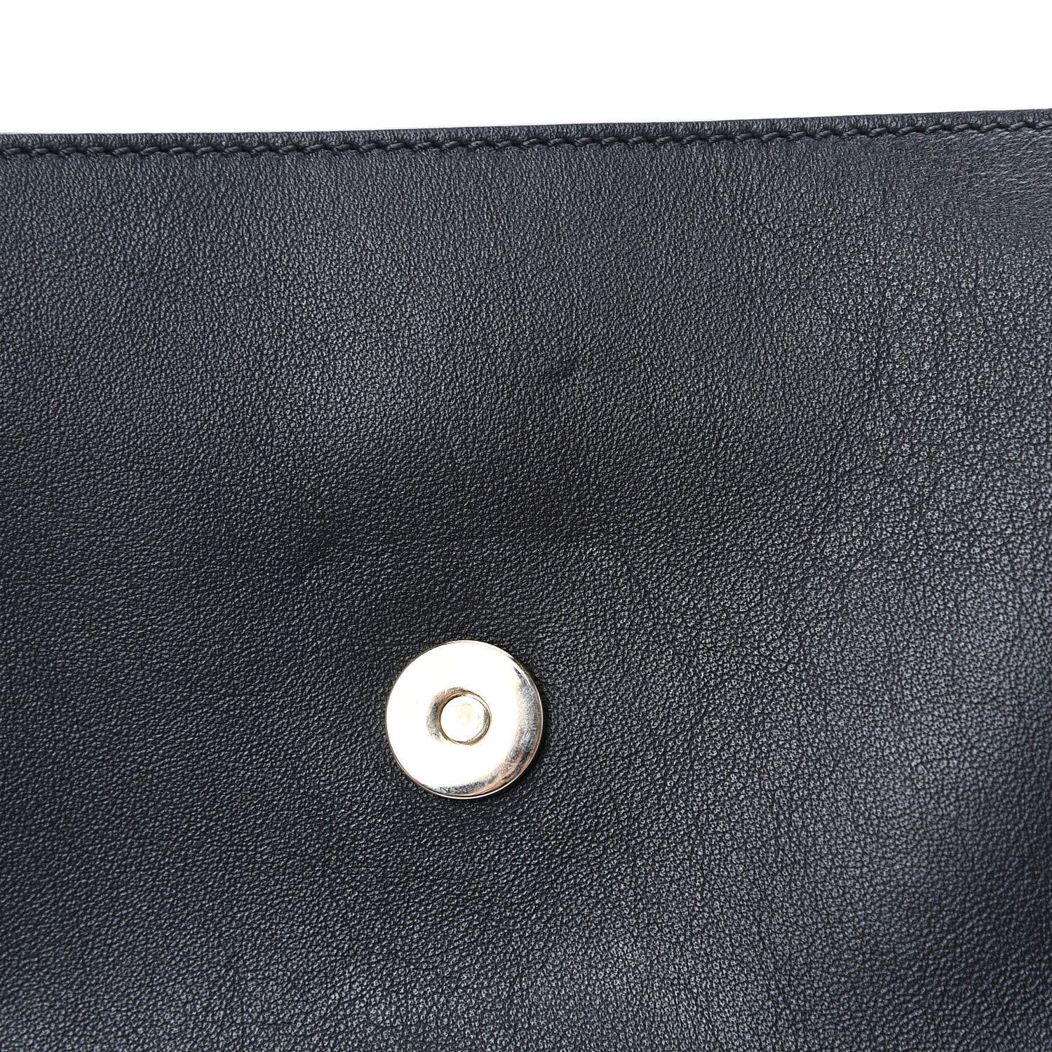 Chloe Suede Calfskin Medium Faye Shoulder Bag Black 7 of 10