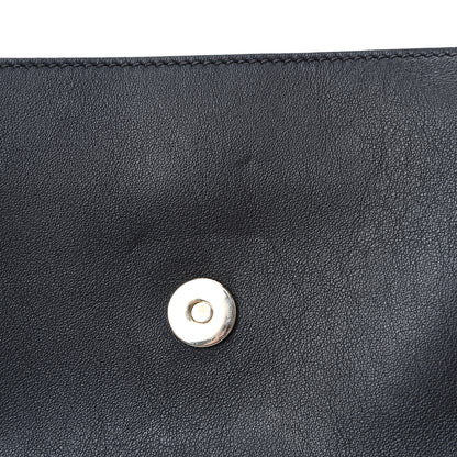 Chloe Suede Calfskin Medium Faye Shoulder Bag Black 7 of 10