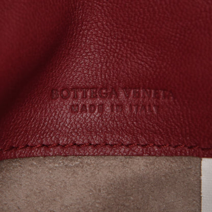 Bottega Veneta Nappa Intrecciato Small Pouch Red 7 of 8