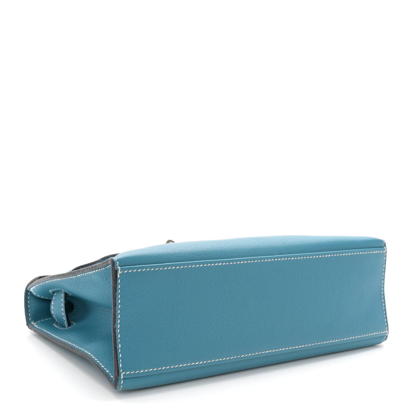 Swift Kelly Pochette Clutch Blue Jean
