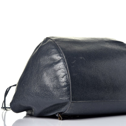 Balenciaga Agneau Classic Hardware Zip Traveler Backpack Anthracite 8 of 9