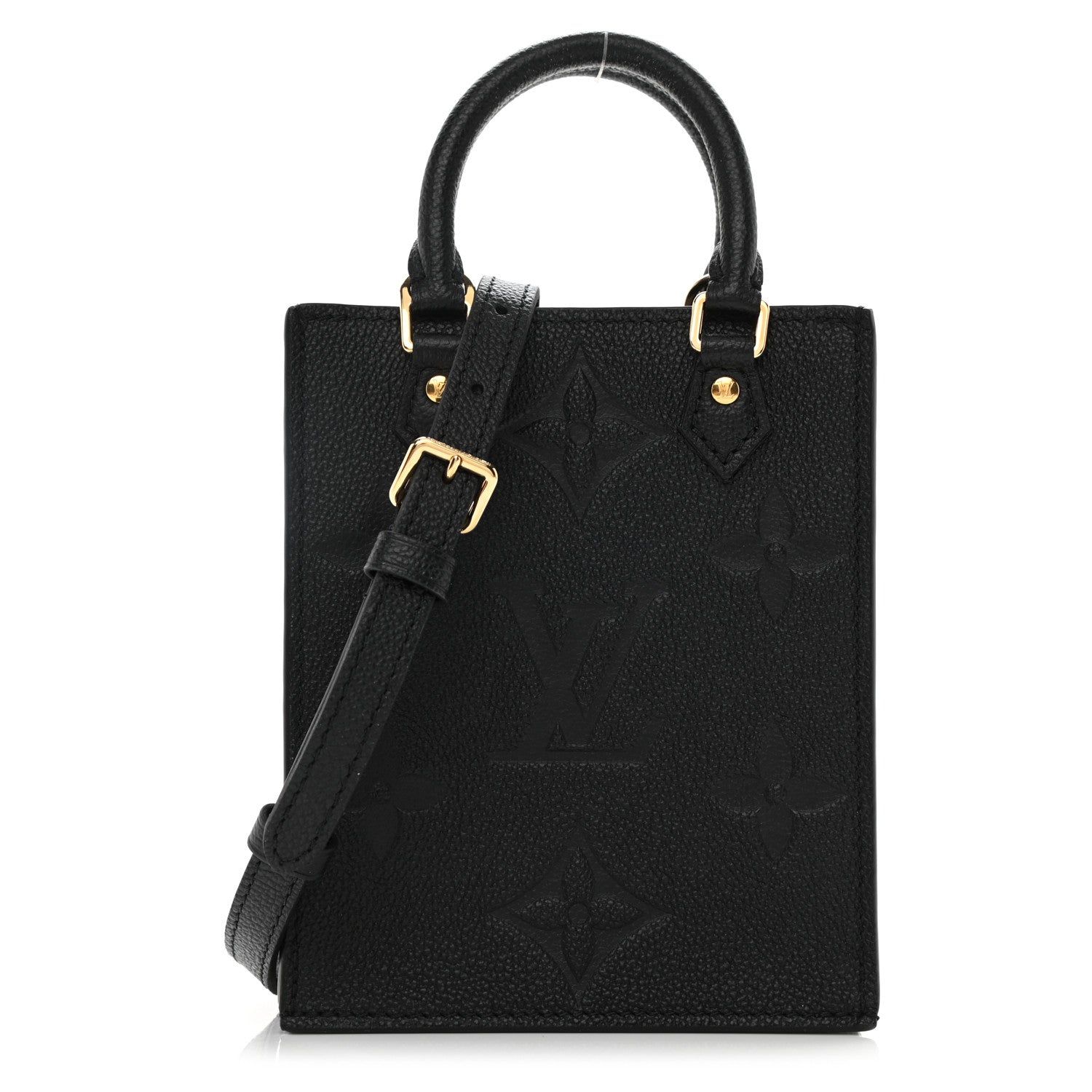Louis Vuitton Empreinte Monogram Giant Petit Sac Plat Black 1 of 8
