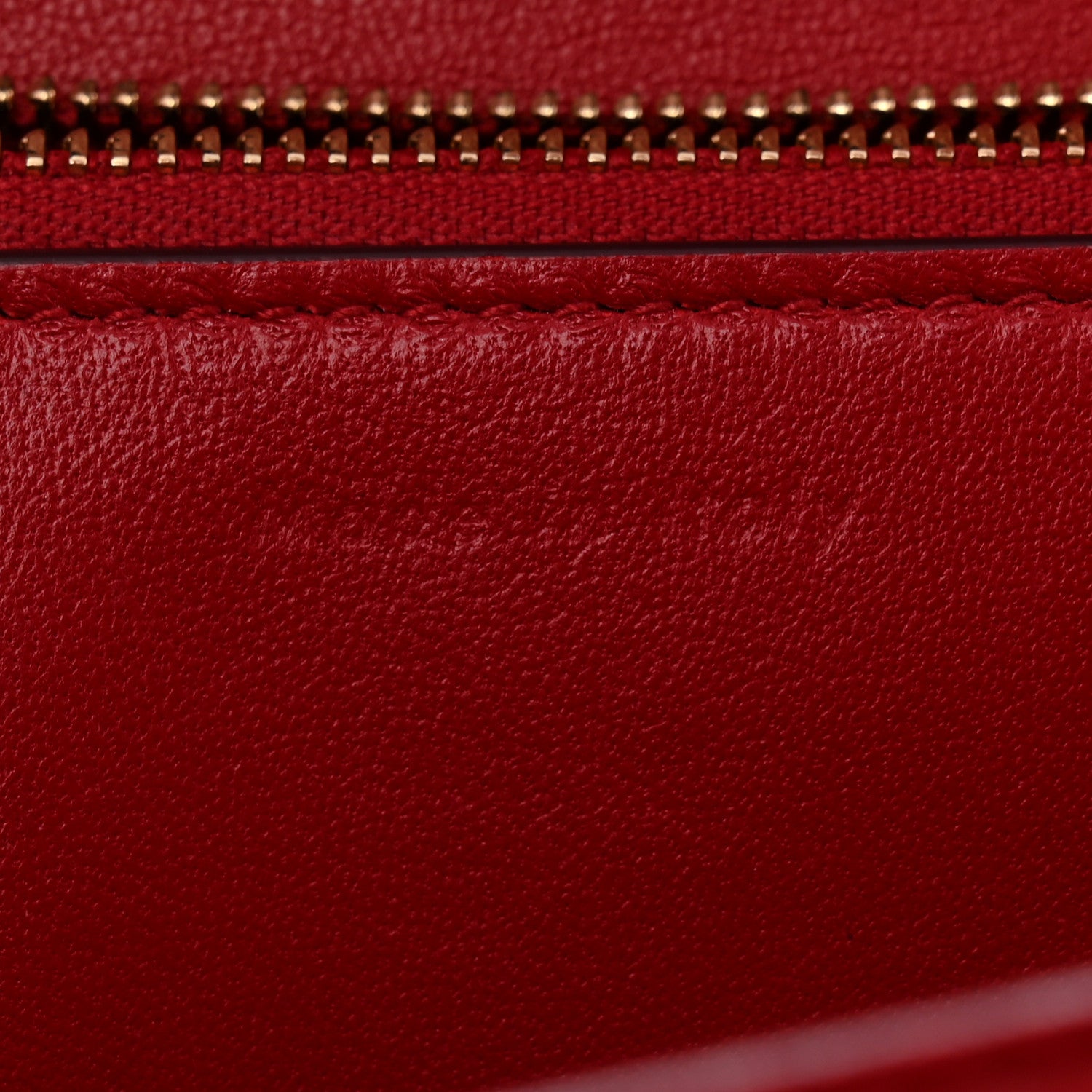 Celine Box Calfskin Medium Classic Box Flap Bag Red 7 of 12