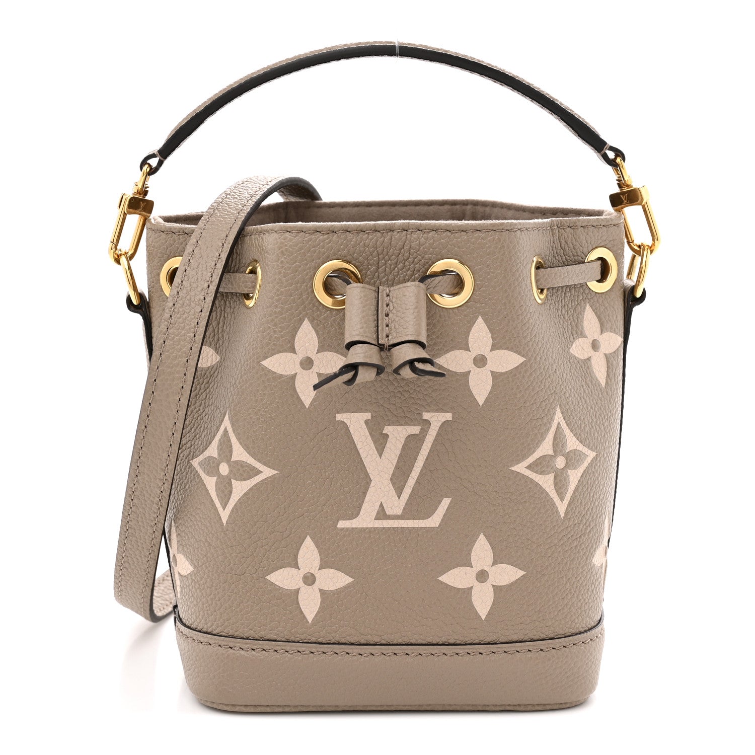 Louis Vuitton Empreinte Monogram Giant Nano Noe Tourterelle Creme 1 of 10