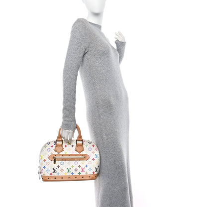 Louis Vuitton Monogram Multicolor Alma White 2 of 13