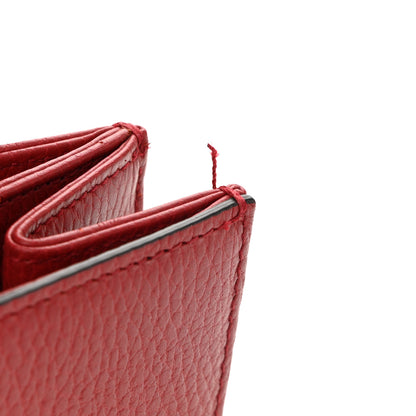 Gucci Dollar Calfskin Small Interlocking G Shoulder Bag Red 11 of 16