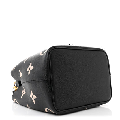 Louis Vuitton Empreinte Monogram Giant Neonoe MM Black Beige 5 of 14