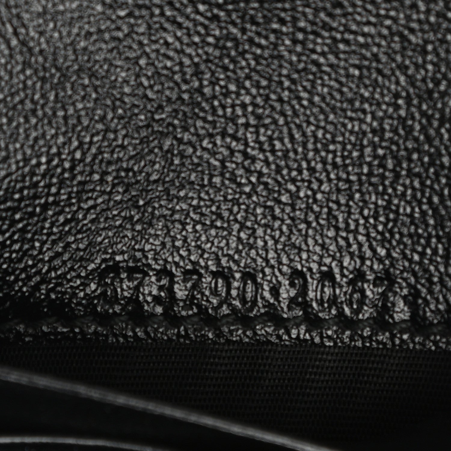Gucci Calfskin Web Rajah Chain Card Case Wallet Black 6 of 7