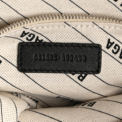 Balenciaga X GUCCI GG Supreme Monogram Neo Classic Silver Hardware City Beige Ebony 7 of 9