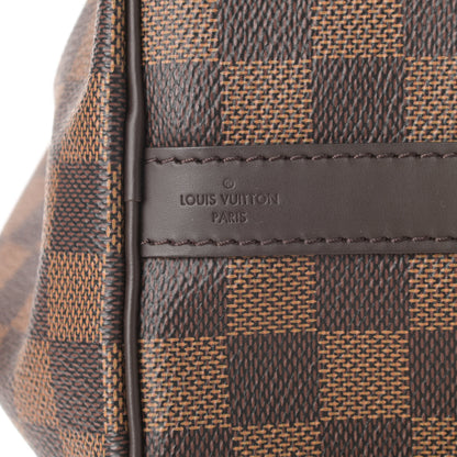 Louis Vuitton Damier Ebene Speedy Bandouliere 25 6 of 13