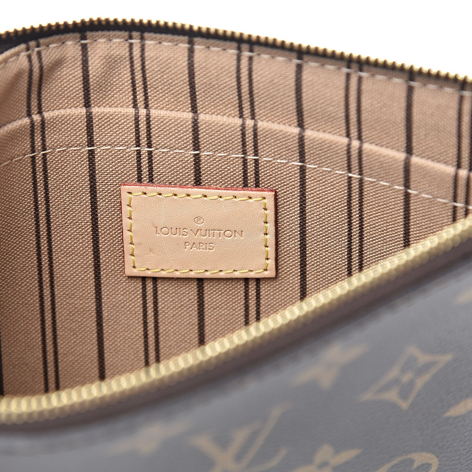 Louis Vuitton Monogram Neverfull MM GM Pochette 6 of 11