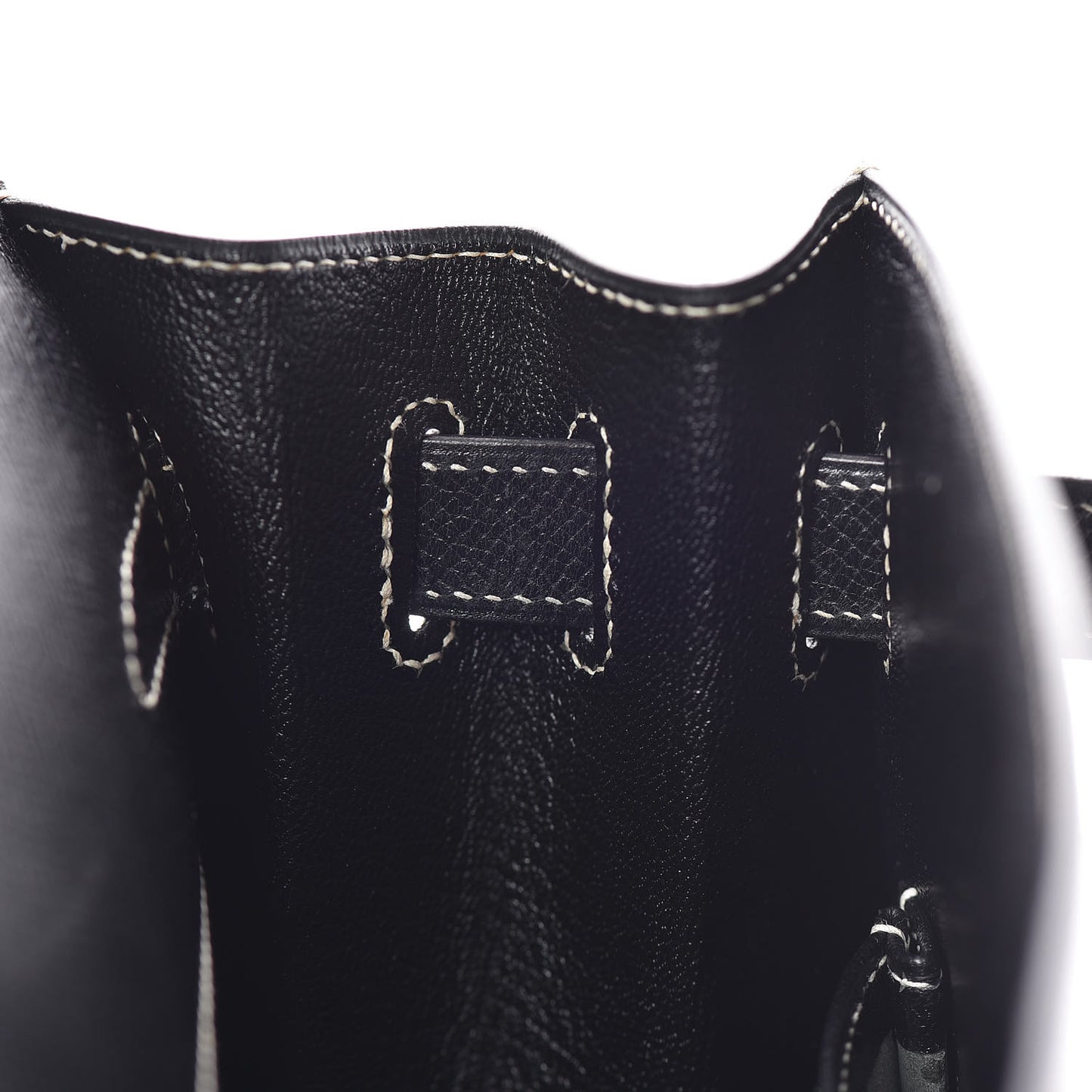 Veau Grain Lisse Kelly Sellier 32 Black