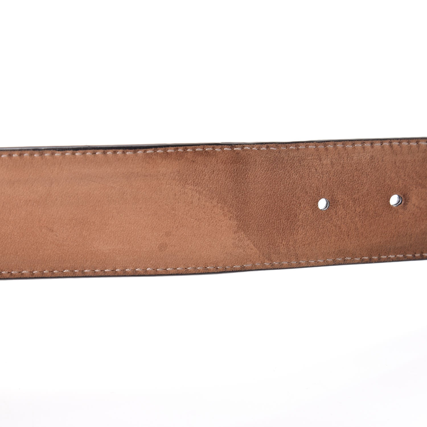 Gucci Calfskin Web Interlocking G Belt 105 42 Black 7 of 8