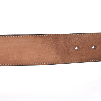 Gucci Calfskin Web Interlocking G Belt 105 42 Black 7 of 8