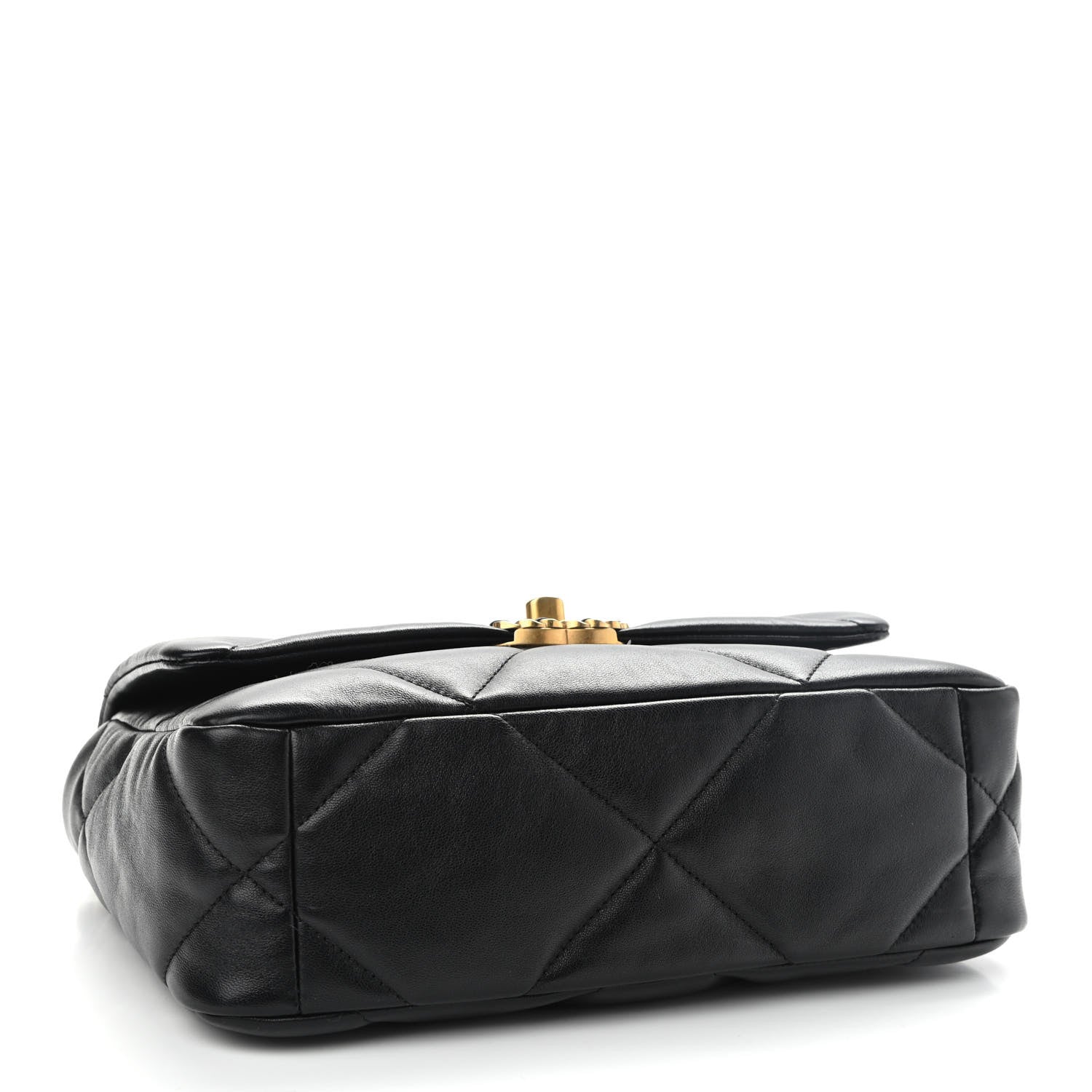 Chanel Lambskin Quilted Medium Chanel 19 Flap Black 4 of 9