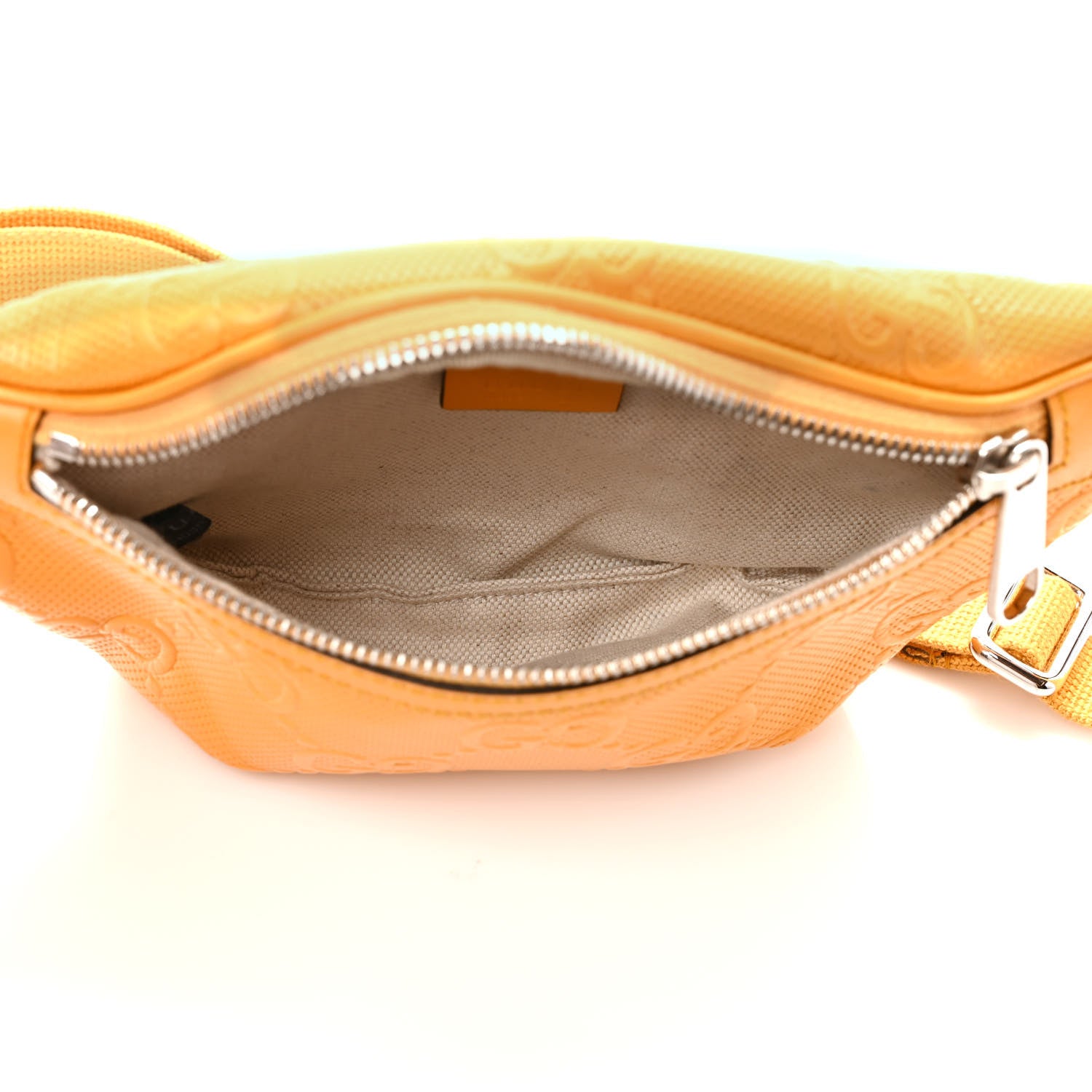 Gucci Calfskin GG Tennis Embossed Belt Bag Crop 5 of 9