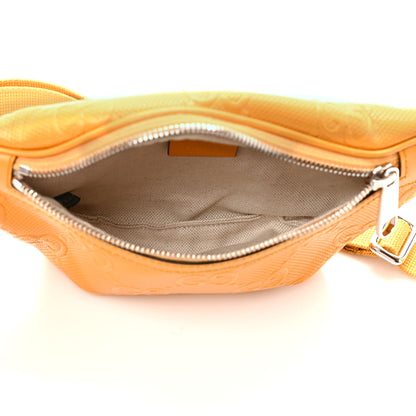 Gucci Calfskin GG Tennis Embossed Belt Bag Crop 5 of 9